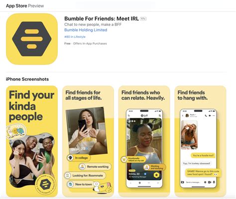 bumble vrienden|Find New Friends With Bumble For Friends App 